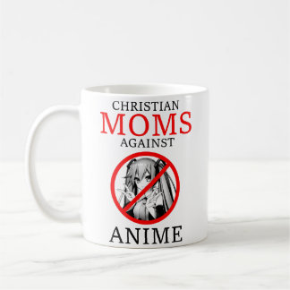Mug Christian Moms contre Anime Funny Meme