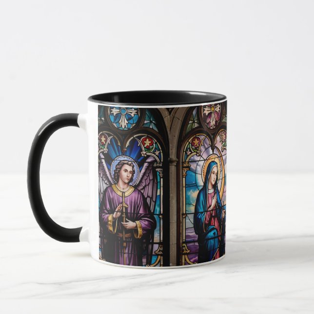 Mug Christian Sacred Icons of Faith (Gauche)