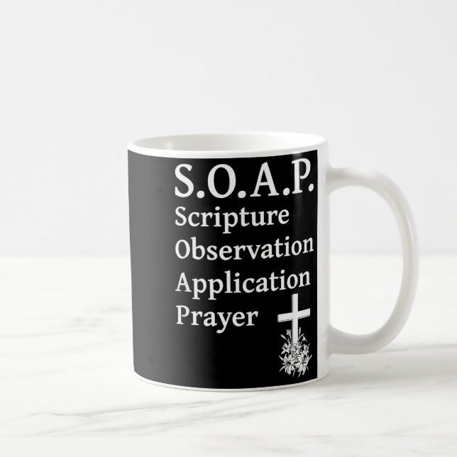 Mug Christian Soap Scripture Observation Application P (Droite)
