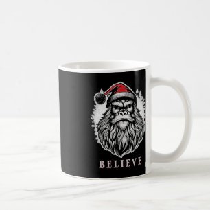 Mug Christmas Bigfoot - Croire en Bigfoot porter San