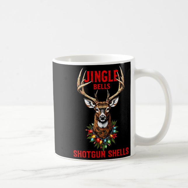 Mug Christmas Deer Hunting Dashing Through Snow Jingle (Droite)