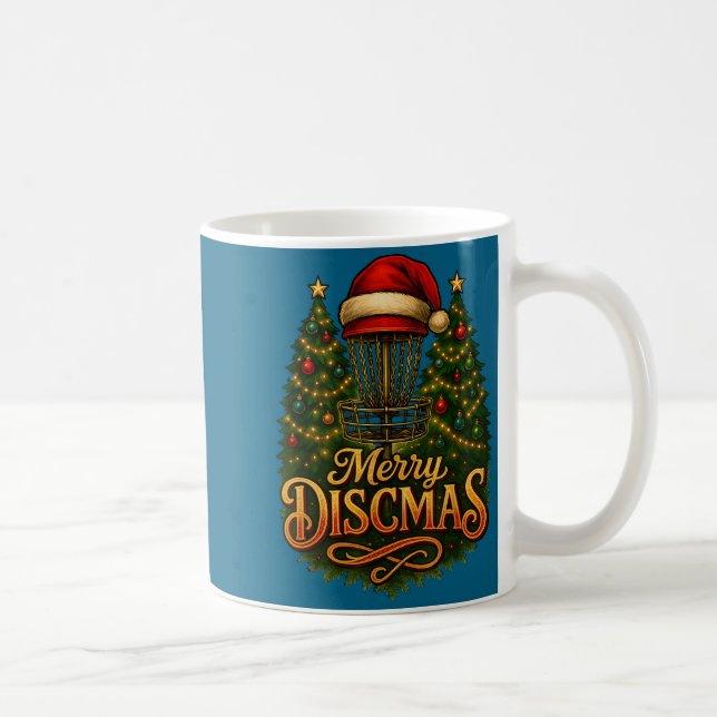Mug Christmas Disc Golf Merry Discmas  (Droite)