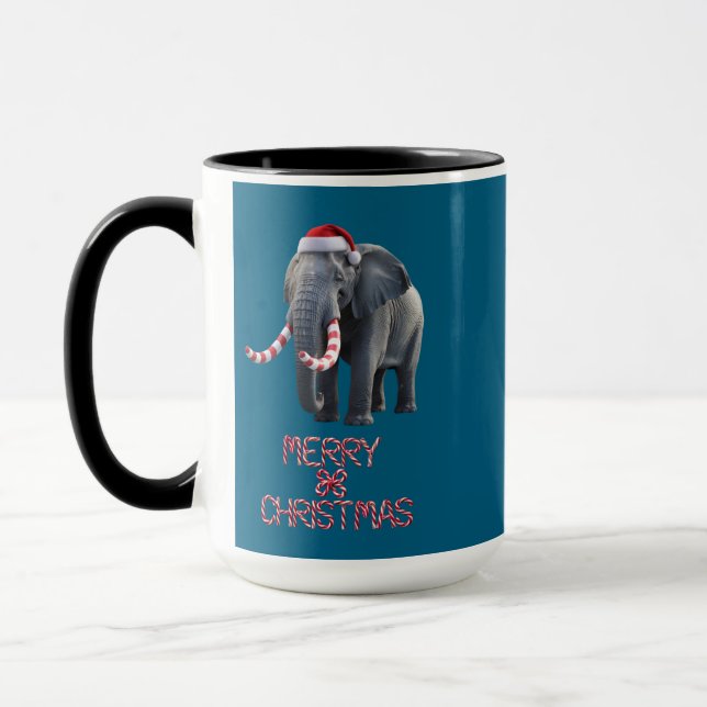 Mug Christmas Elephant (Gauche)