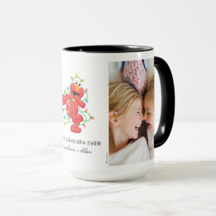 Mug Christmas Elmo Meilleur grand-père - Photo