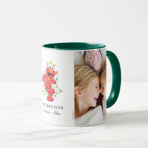 Mug Christmas Elmo Meilleur papa - Photo