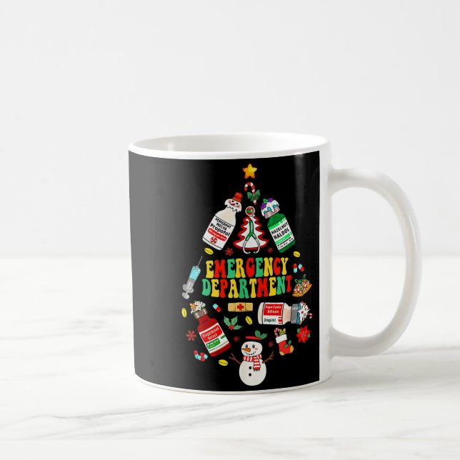 Mug Christmas Emergency Room Er Rn Nurse Department He (Droite)