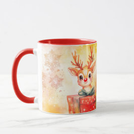 Mug Christmas fawn Tasse