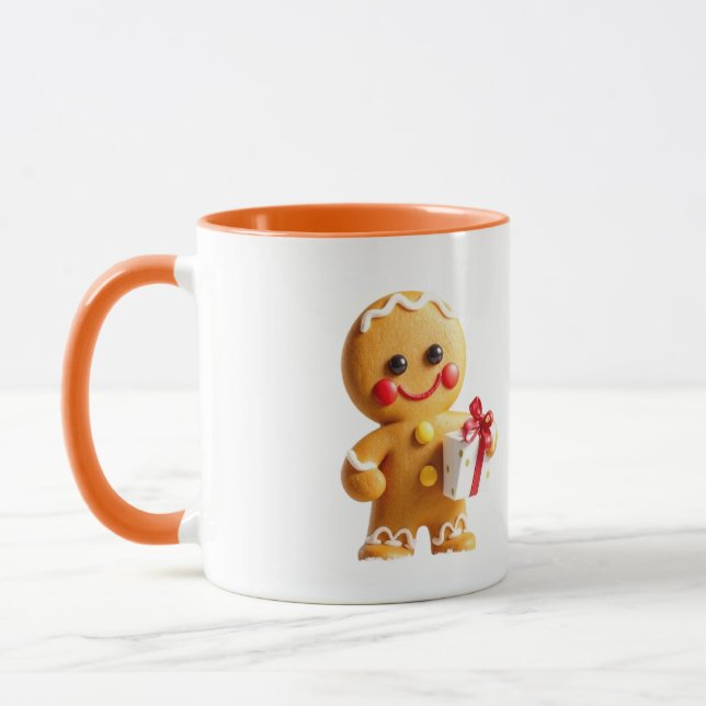 Mug Christmas gingerbread man (Gauche)