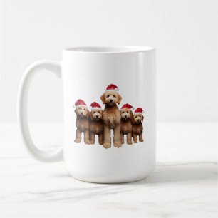 Mug Christmas Goldendoodle, équipage de Xmas Labradood