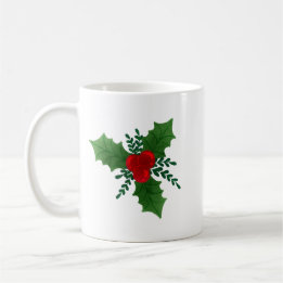 Mug Christmas Holly