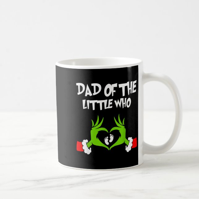 Mug Christmas Pregnancy Announcement Funny Dad Of The  (Droite)