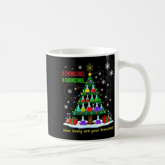 Mug Christmas Science Teacher 67 Meme Santa Oh Chemist (Droite)