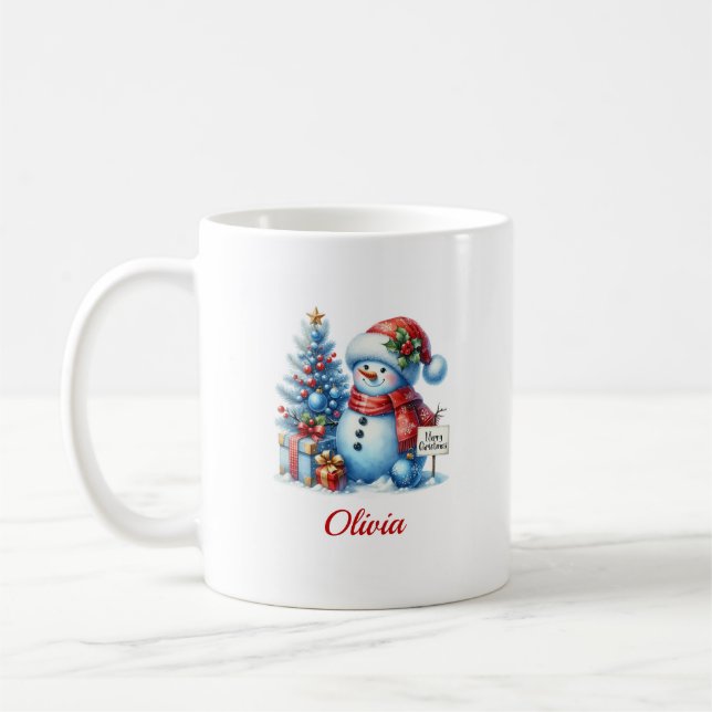 Mug Christmas Snowman (Gauche)