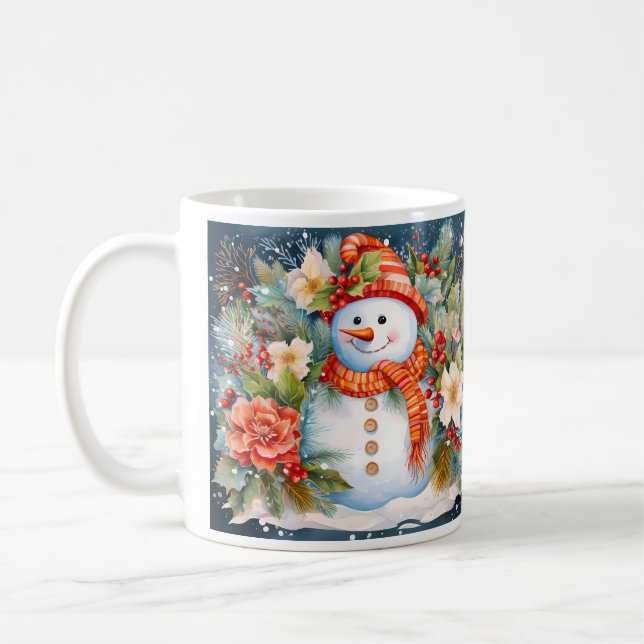 Mug Christmas Snowman (Gauche)
