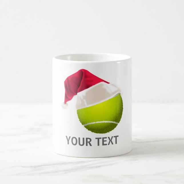 Mug Christmas Tennis Ball Santa Hat (Centre)