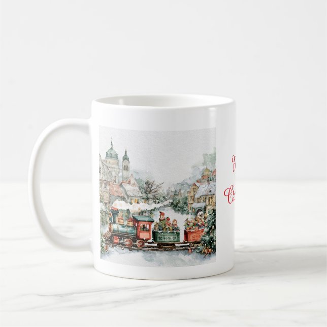 Mug Christmas train (Gauche)