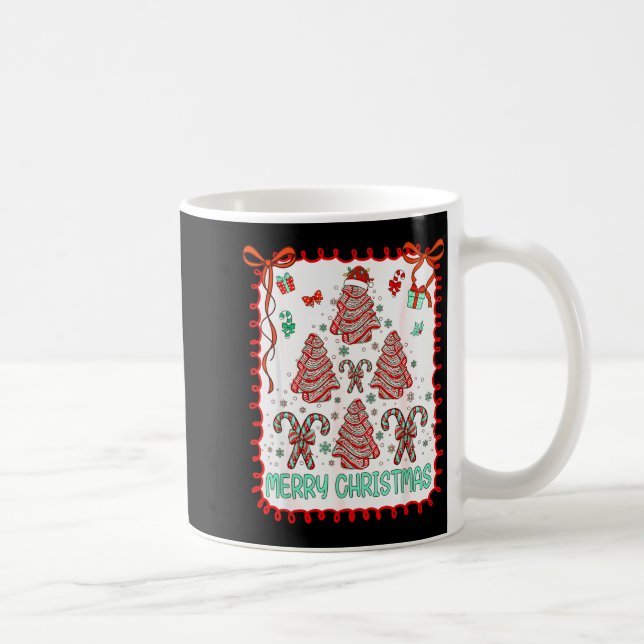 Mug Christmas Tree Cakes Funny Debbie Becky Jen Cake L (Droite)