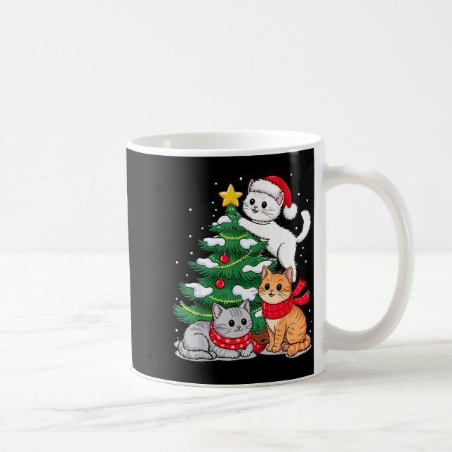 Mug Christmas Tree Cats Xmas  (Droite)
