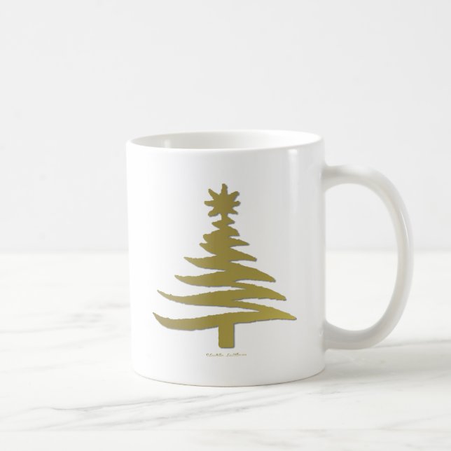Mug Christmas Tree Stencil (Droite)
