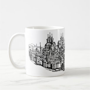 Mug Chronique médiévale d'Erfurt Premium de Thuringe A