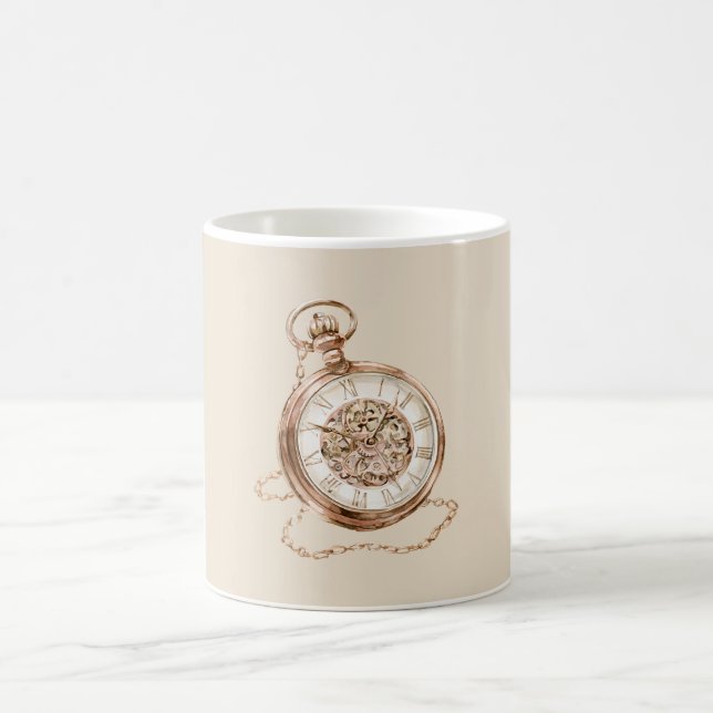 Mug Chronomètre Steampunk (Centre)