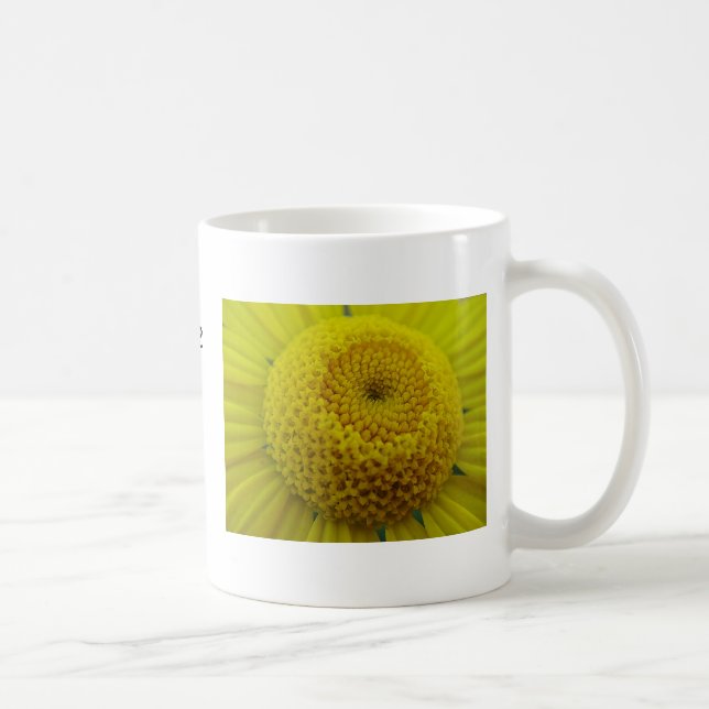 Mug Chrysanthème jaune de la boue (Droite)