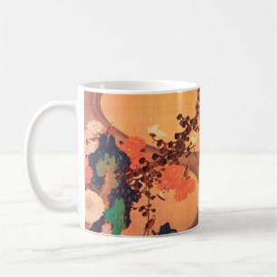 Mug Chrysanthèmes par un ruisseau avec des rochers (17