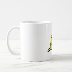 Mug Chubby Yellow Lutino Budgie Parakeet