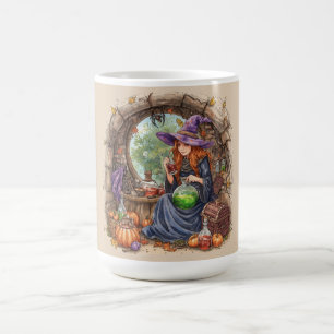 Mug Chuchotements de Magie, Belle Sorcière et Sa Potio