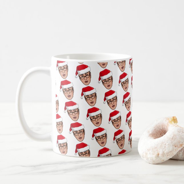 MUG CHUCK SCHUMER CHRISTMAS (Avec donut)