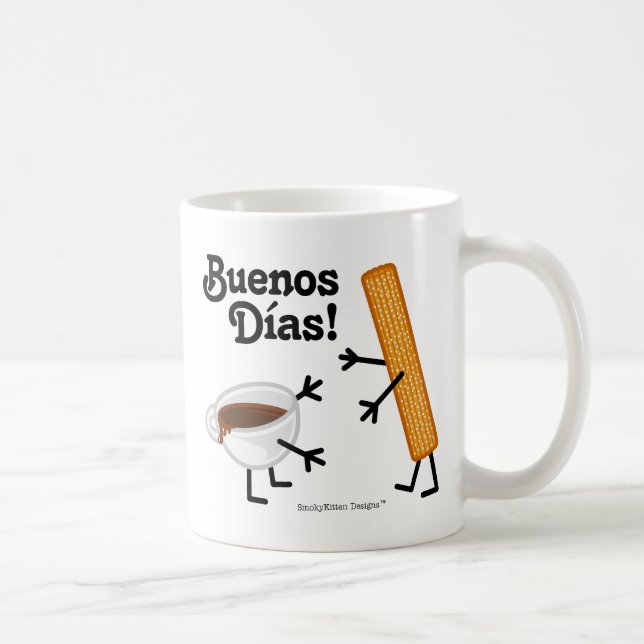 Mug Churro & Chocolat - Buenos Dias ! (Droite)