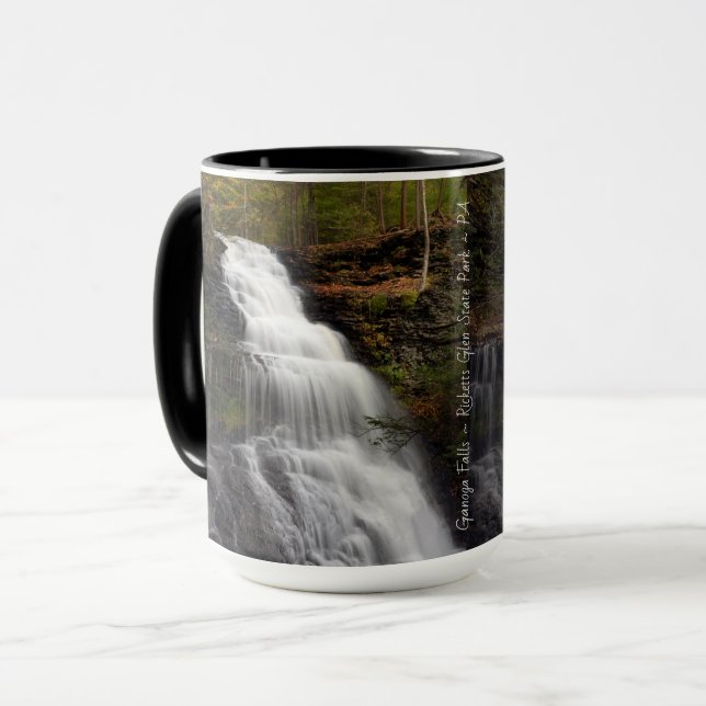 Mug Chutes de Ganoga - Automne 2018 (Devant gauche)
