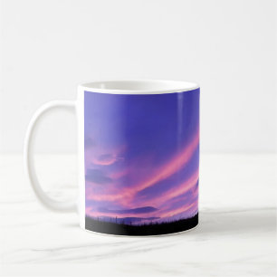 Mug Ciel Crépusculaire Lavande Scène Sérène de Coucher