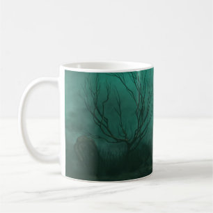 Mug Cimetière abandonné La Scène De Nuit Lune