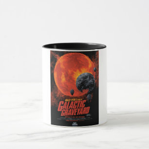 Mug Cimetière Spatial Crâne Halloween Galaxie des Horr