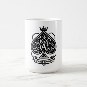 Mug Cimier de l'As des Pique — Filigree couronné