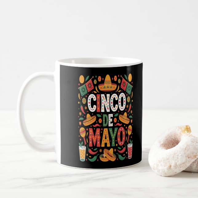 MUG CINCO DE MAYO (Avec donut)