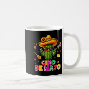 Mug Cinco de mayo mexicain cactus drôle, faisons la fê