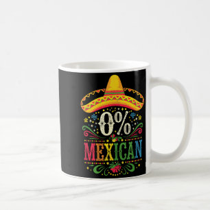 Mug Cinco de mayo pour femmes 0% mexicain