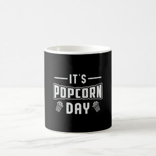 Mug Cinéma Popcorn Day Snack Vidéo Pop Film Idée Cadea