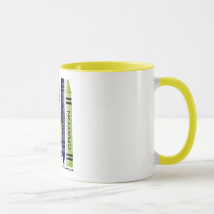 Mug Cinq gros crayons