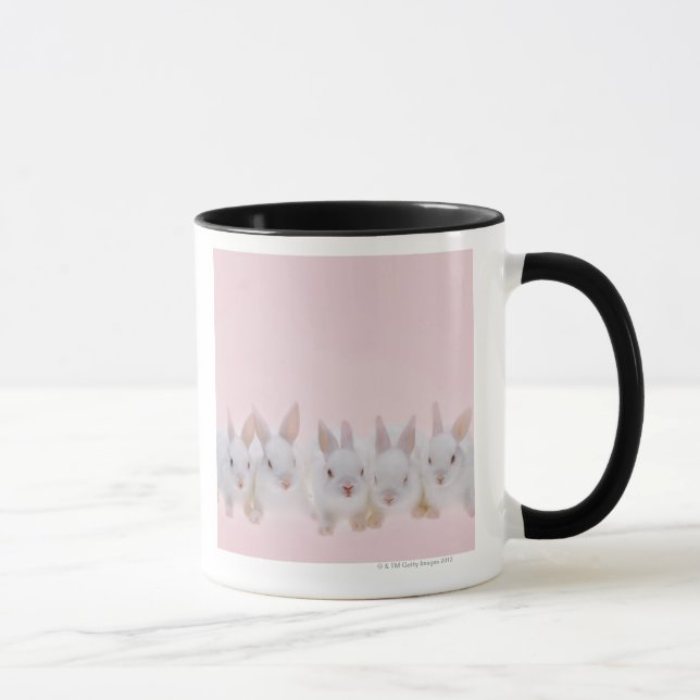 Mug Cinq lapins 2 (Droite)