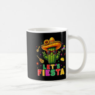 Mug Cinq mai cactus mexicain drôle, faisons la fêteCin