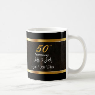 Mug cinquantième Anniversaire de mariage