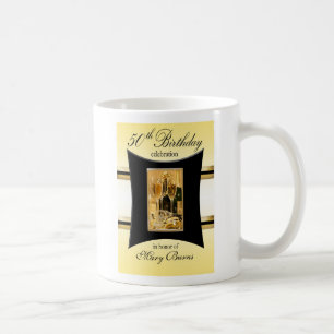 Mug cinquantième Souvenir/faveur de fête