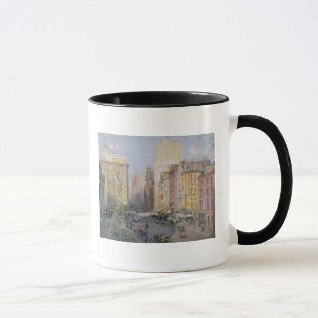 Mug Cinquième Avenue, New York, 1913 (Droite)