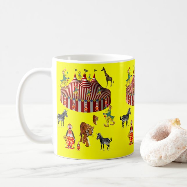 Mug cirque de muqueuses (Avec donut)