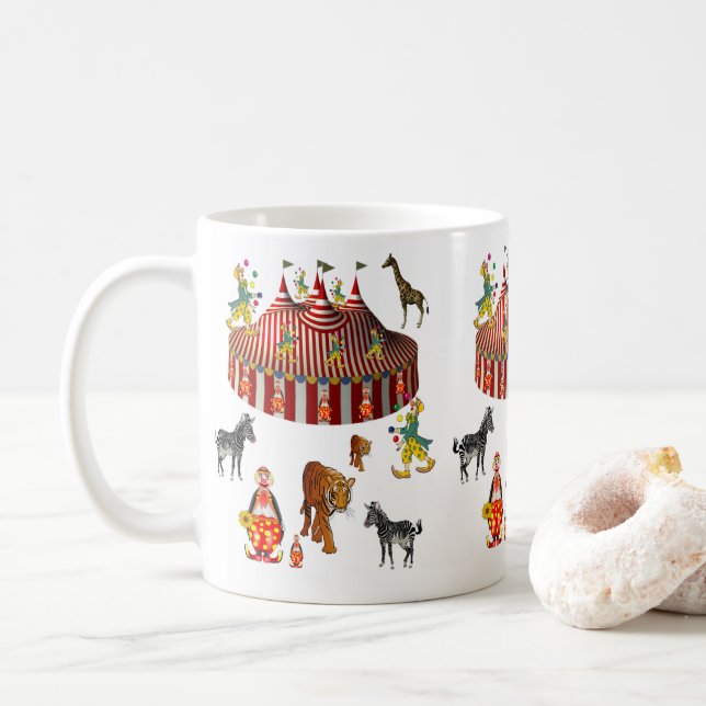Mug cirque de muqueuses (Avec donut)