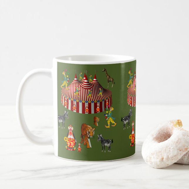 Mug cirque de muqueuses (Avec donut)
