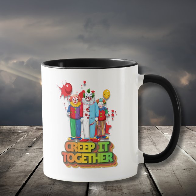 Mug Cirque d'Halloween ensemble effrayant (Créateur téléchargé)